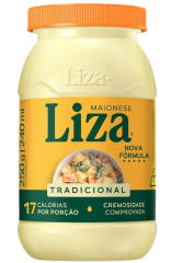 MAIONESE LIZA 250G PT TRAD